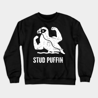 Funny Stud Puffin Crewneck Sweatshirt